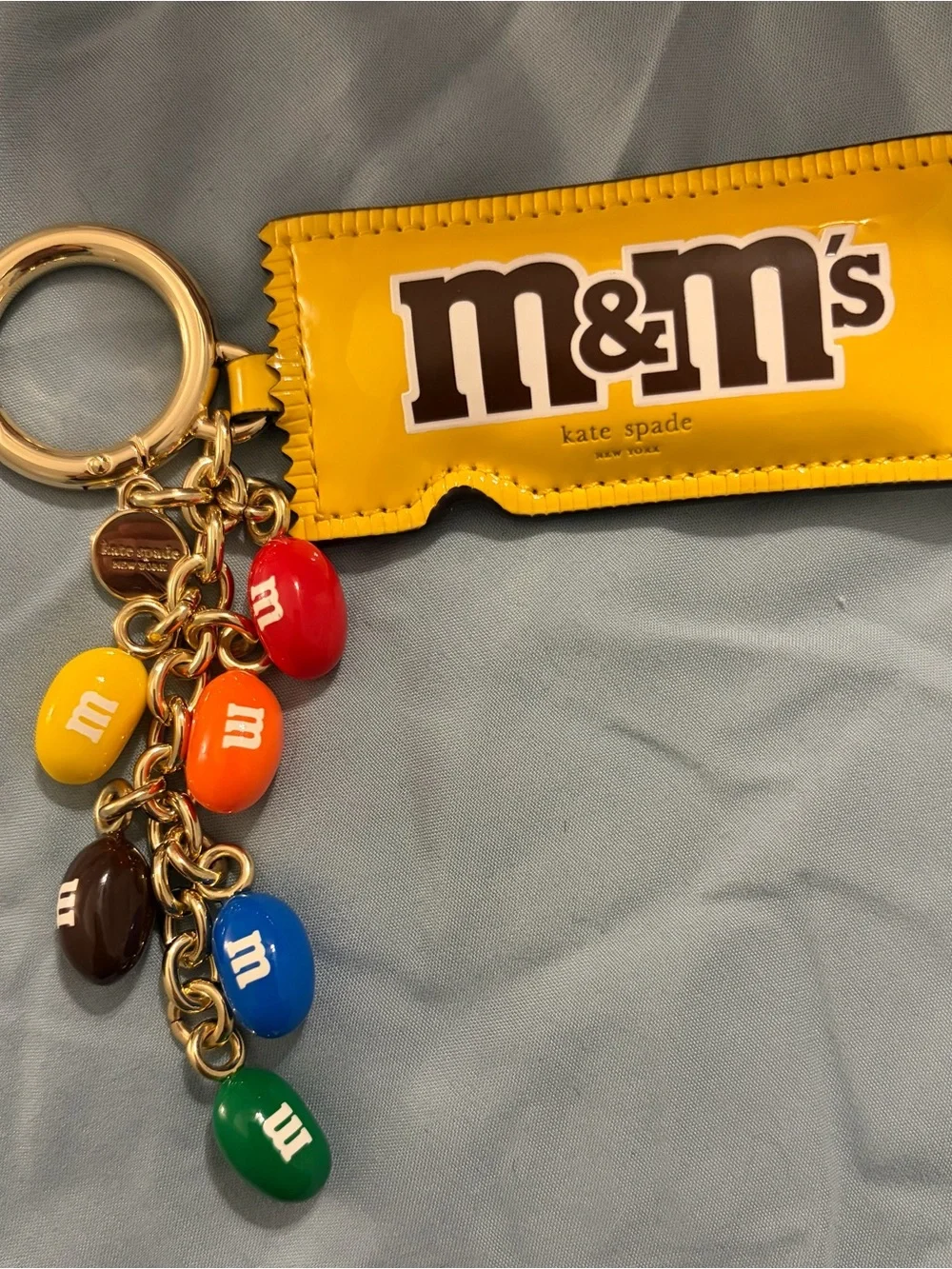 M&M x Kate Spade NY Keychain/Bag Charm - Picture 2 of 3